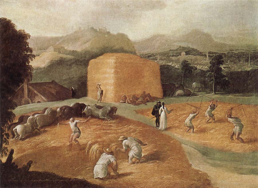 Landscape with Threshers